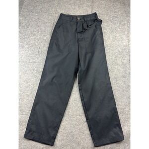 Ginebra Women's 1 Classy Chino Pants Fan Detail Classy Old Money Quiet Luxury